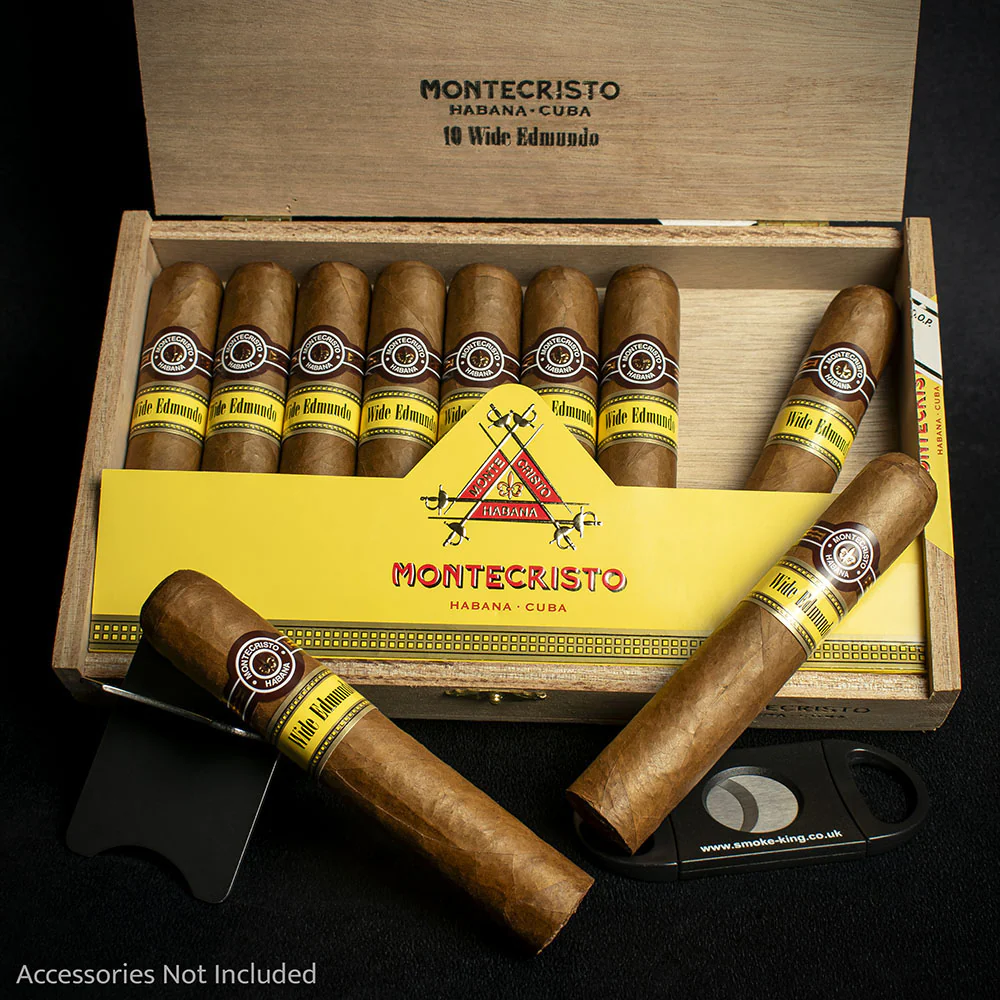 Montecristo Wide Edmundo Cuban Cigar - Single - Image 3