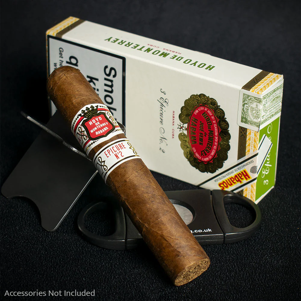 Hoyo De Monterrey Epicure No.2 Cuban Cigars - 3 Pack - Image 2