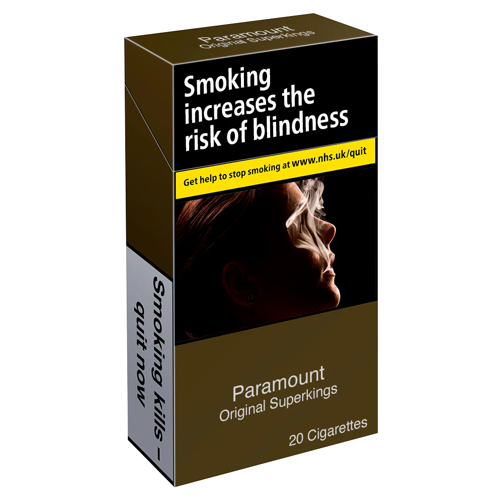 Paramount Original Superkings - 20 Cigarettes