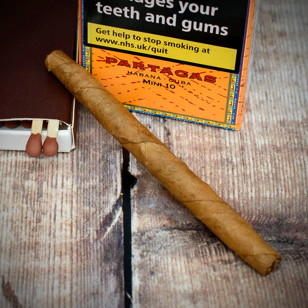 Partagas Mini Cuban Cigarillos - 10 Pack - Image 2