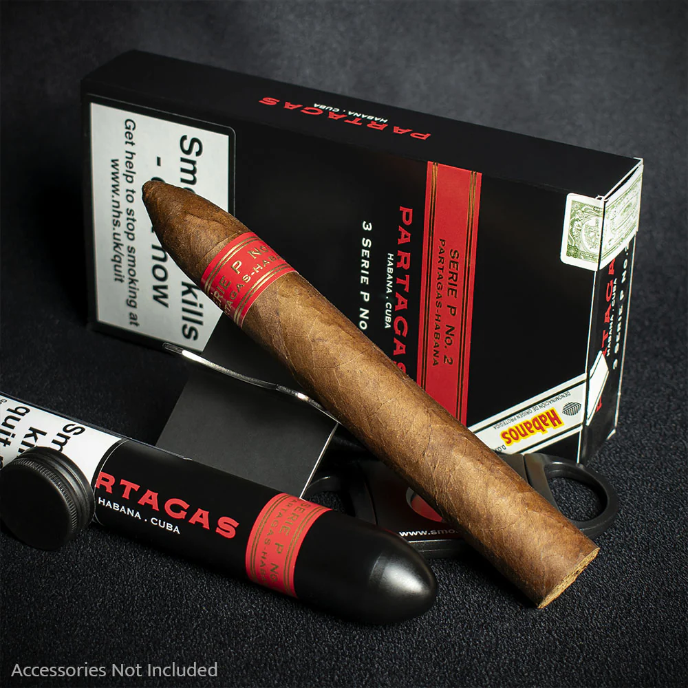 Partagas Serie P No.2 Tubos Cuban Cigar - Single - Image 2