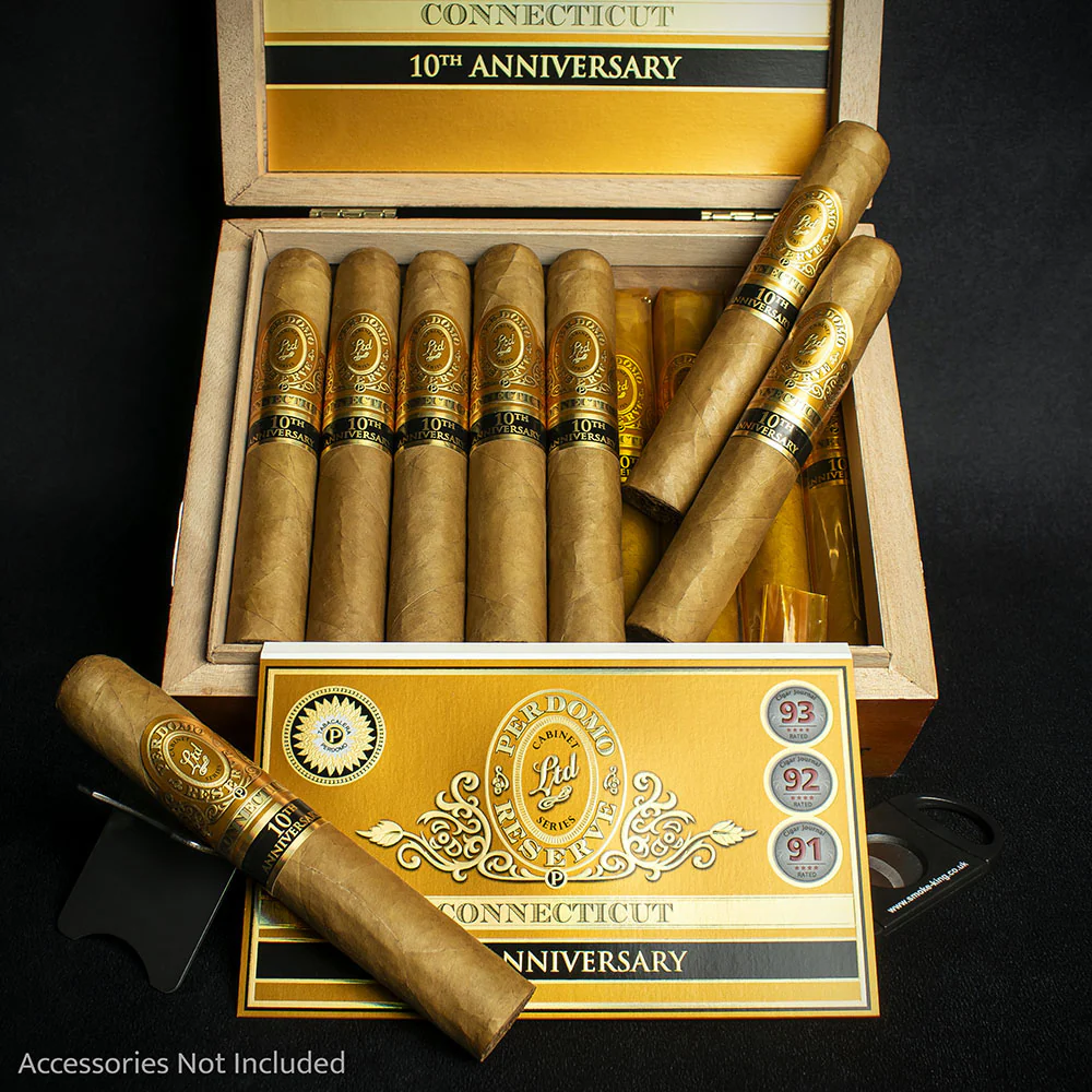 Perdomo 10th Anniversary Connecticut Super Toro Cigar - Single - Image 3