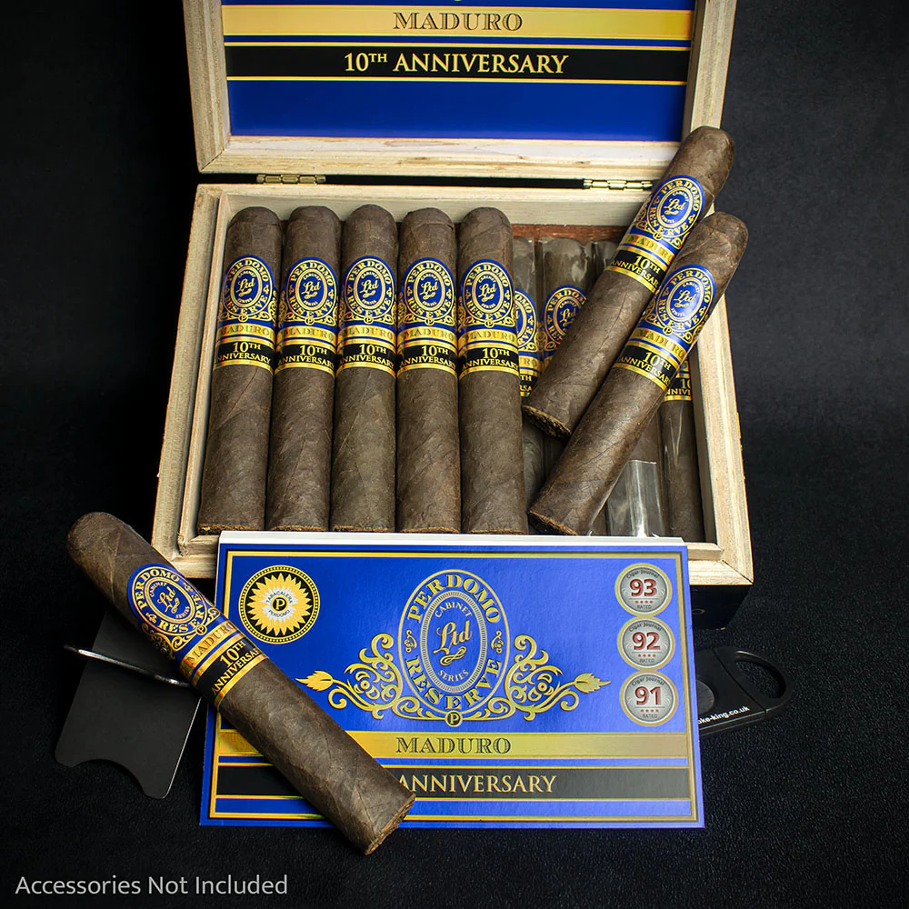 Perdomo 10th Anniversary Maduro Super Toro Cigar - Single - Image 3