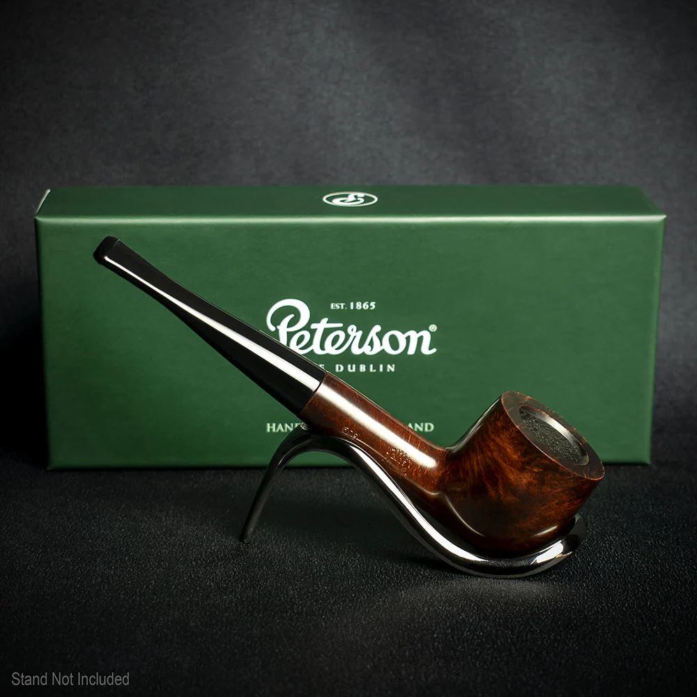 Peterson of Dublin Aran Briar Smoking Pipe - Shape No.608 - Image 3