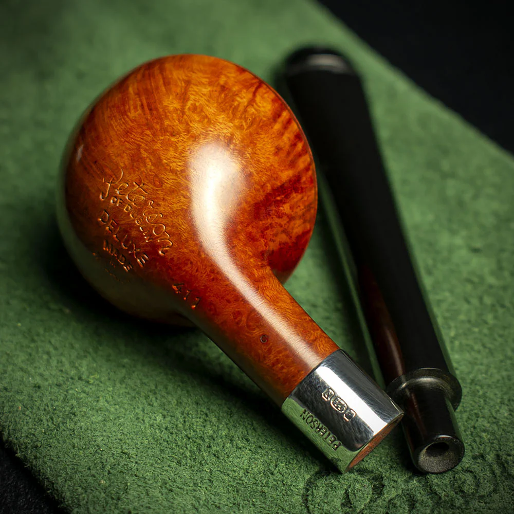 Peterson of Dublin Deluxe Classic Natural Smoking Pipe - Shape 411 - Image 4