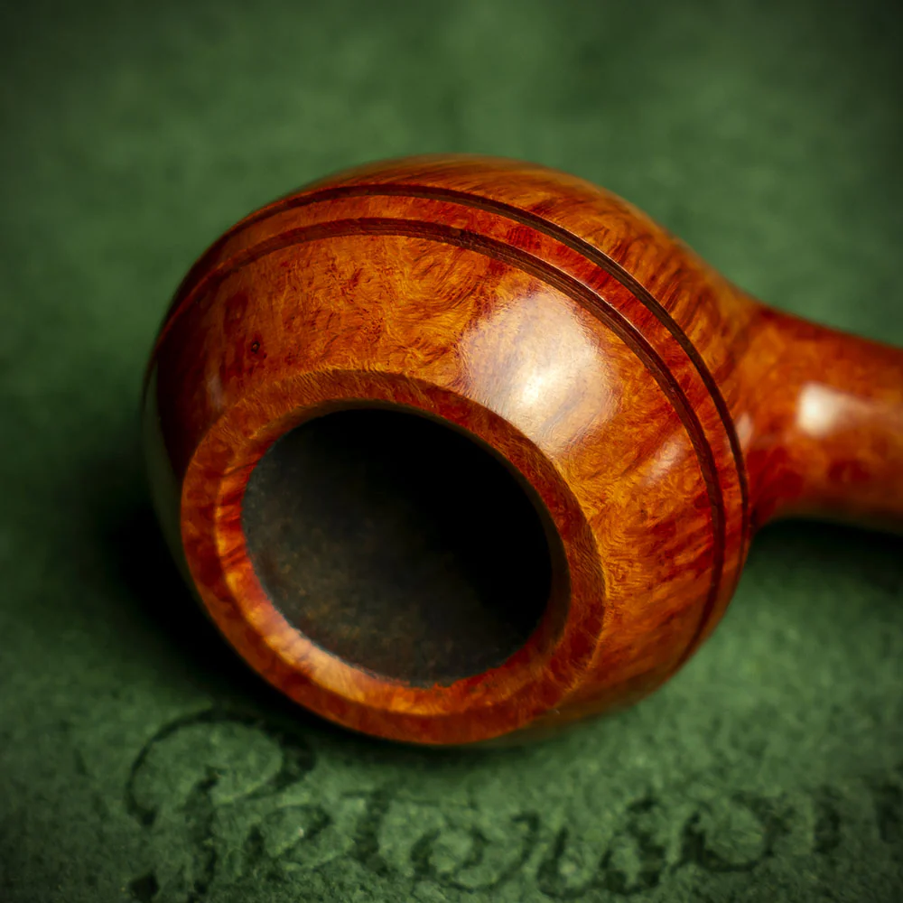 Peterson of Dublin Deluxe Classic Natural Smoking Pipe - Shape 411 - Image 5