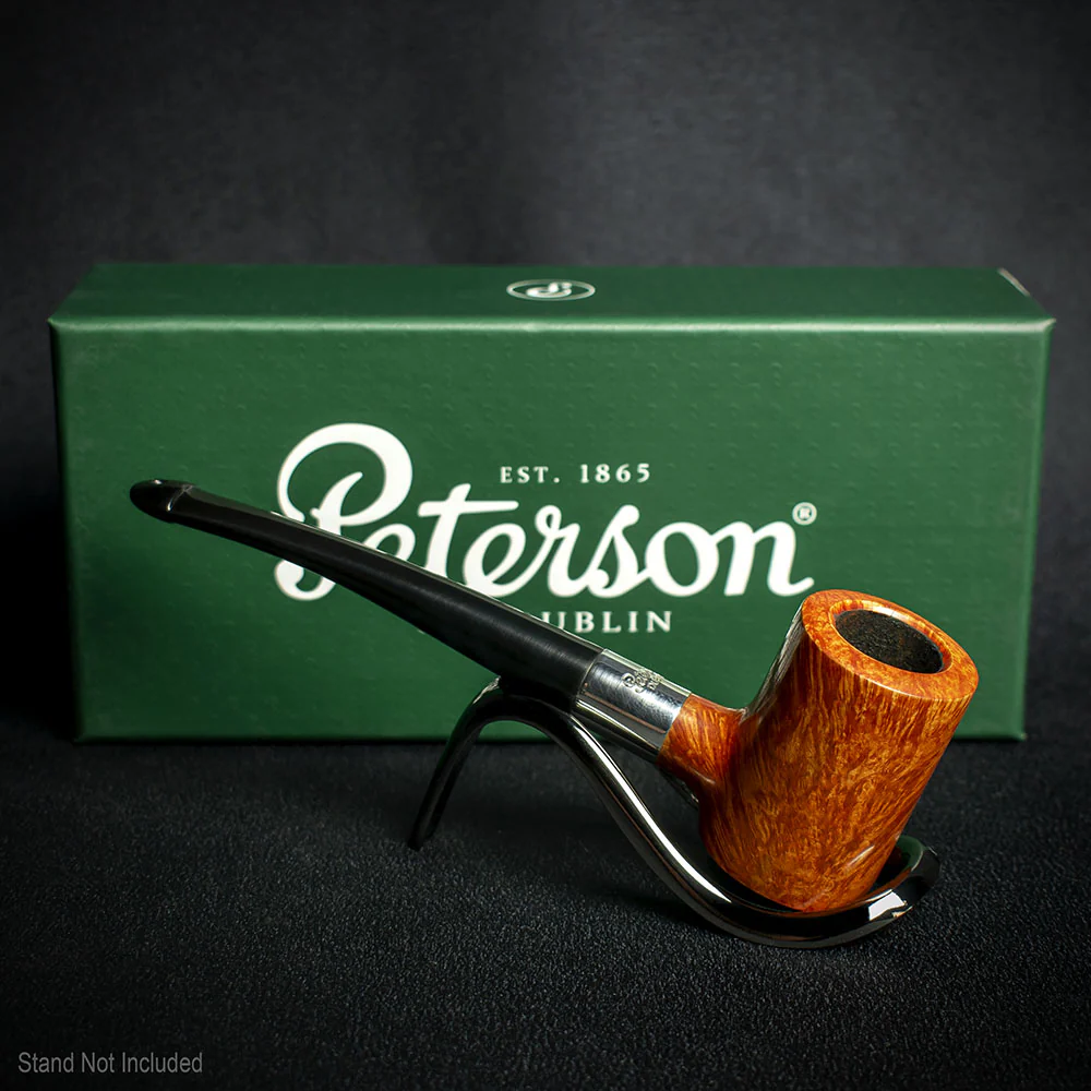 Peterson of Dublin Deluxe Classic Natural Briar Smoking Pipe - Shape 701 - Image 3