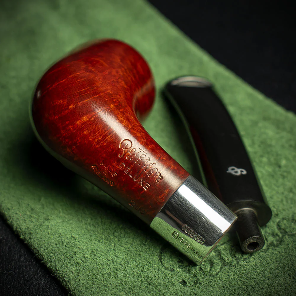 Peterson of Dublin Deluxe Classic Natural Smoking Pipe - Shape 268 - Image 4