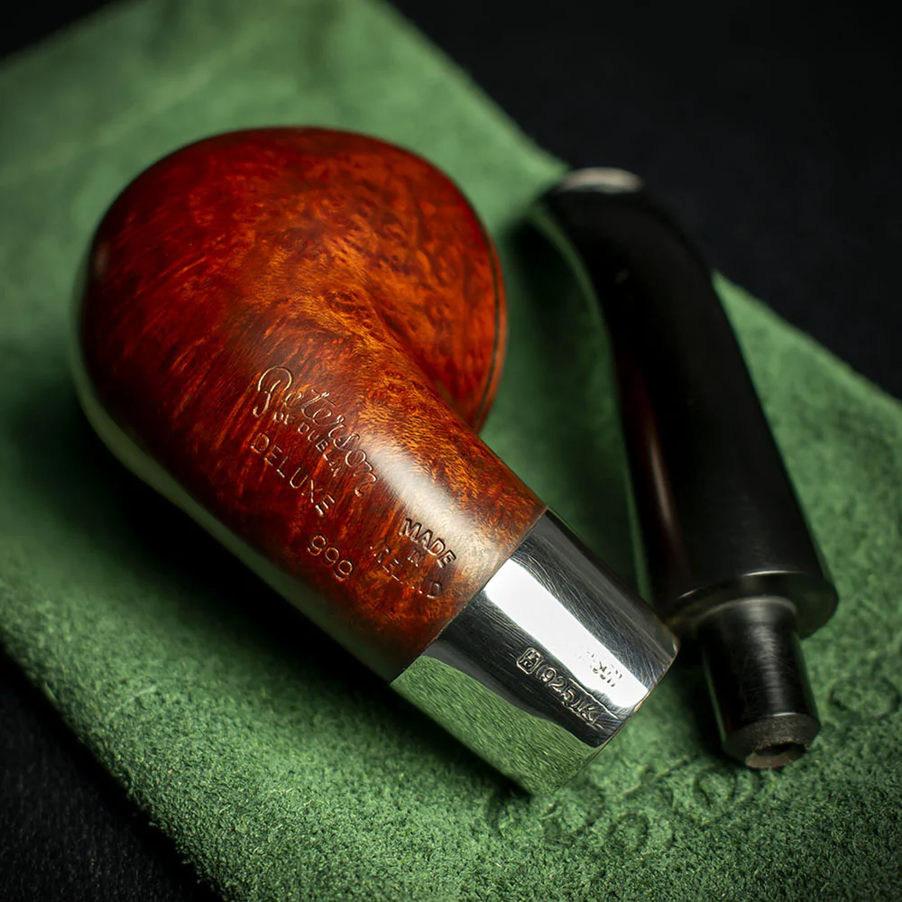 Peterson of Dublin Deluxe Classic Terracotta Smoking Pipe - Shape 999 - Image 4