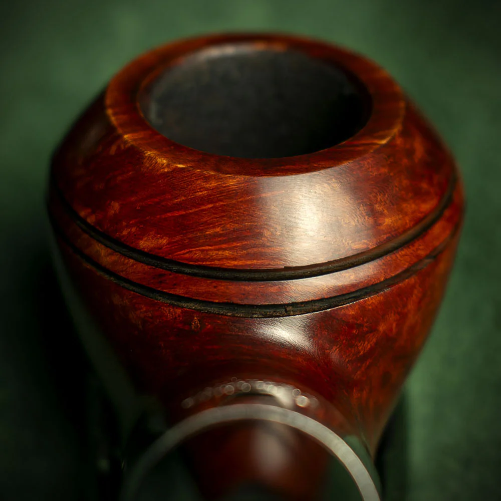 Peterson of Dublin Deluxe Classic Terracotta Smoking Pipe - Shape 999 - Image 7
