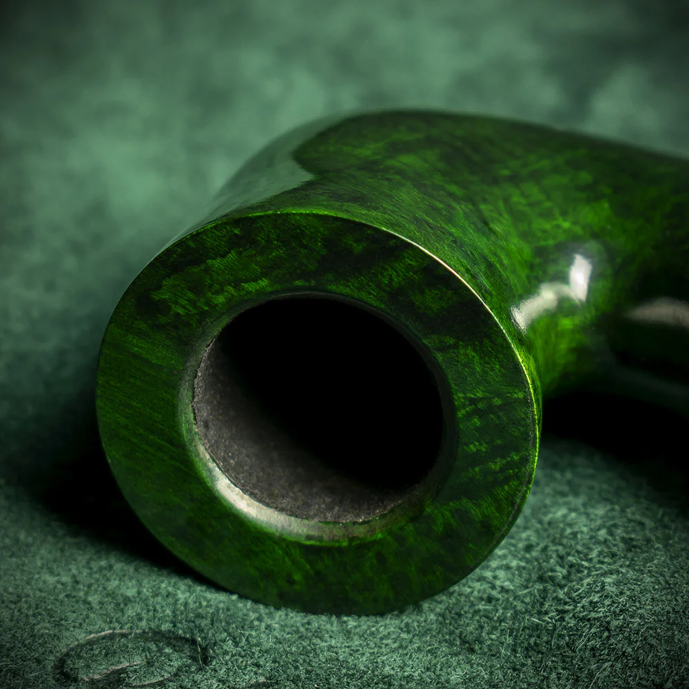 Peterson of Dublin Green Spigot Briar Smoking Pipe - Shape 05 - Image 5