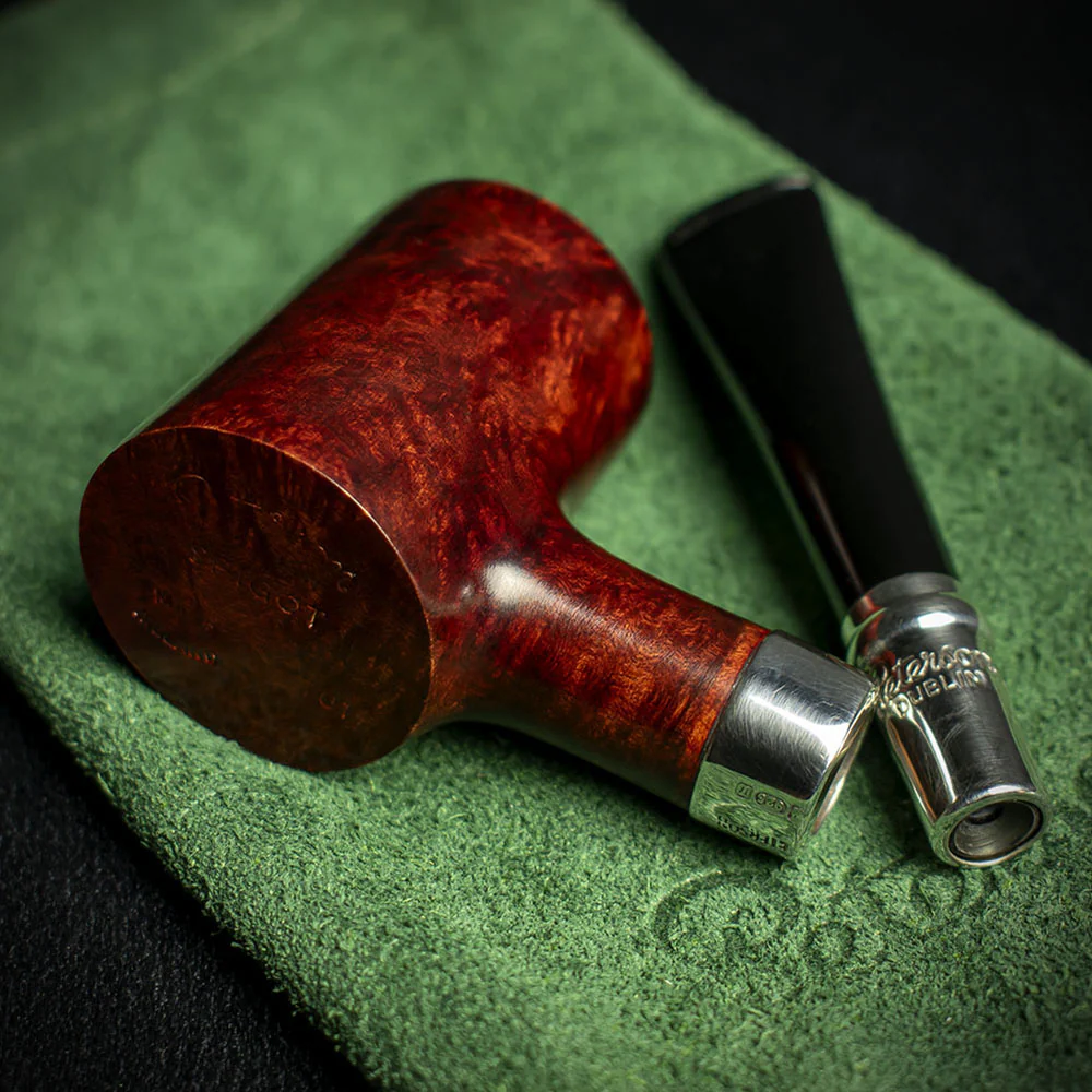 Peterson of Dublin Walnut Spigot Briar Smoking Pipe - Shape 701 - Image 4