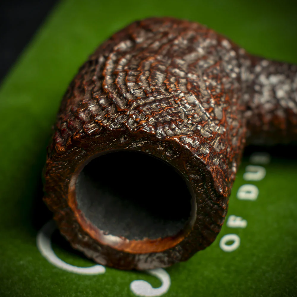 Peterson of Dublin Irish Harp 9mm Sandblast Smoking Pipe - Shape 107 - Image 5