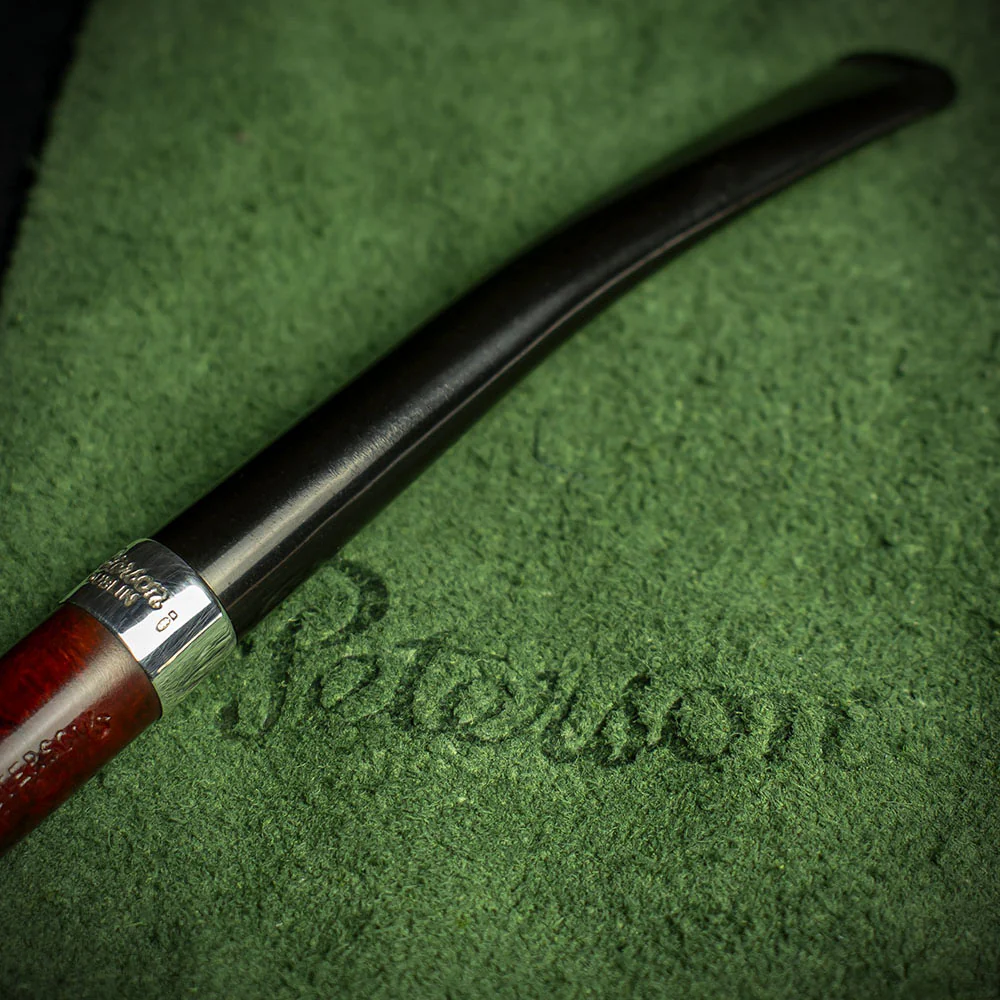 Peterson of Dublin Jnr. Terracotta Silver Mounted Prince Smoking Pipe - Image 6