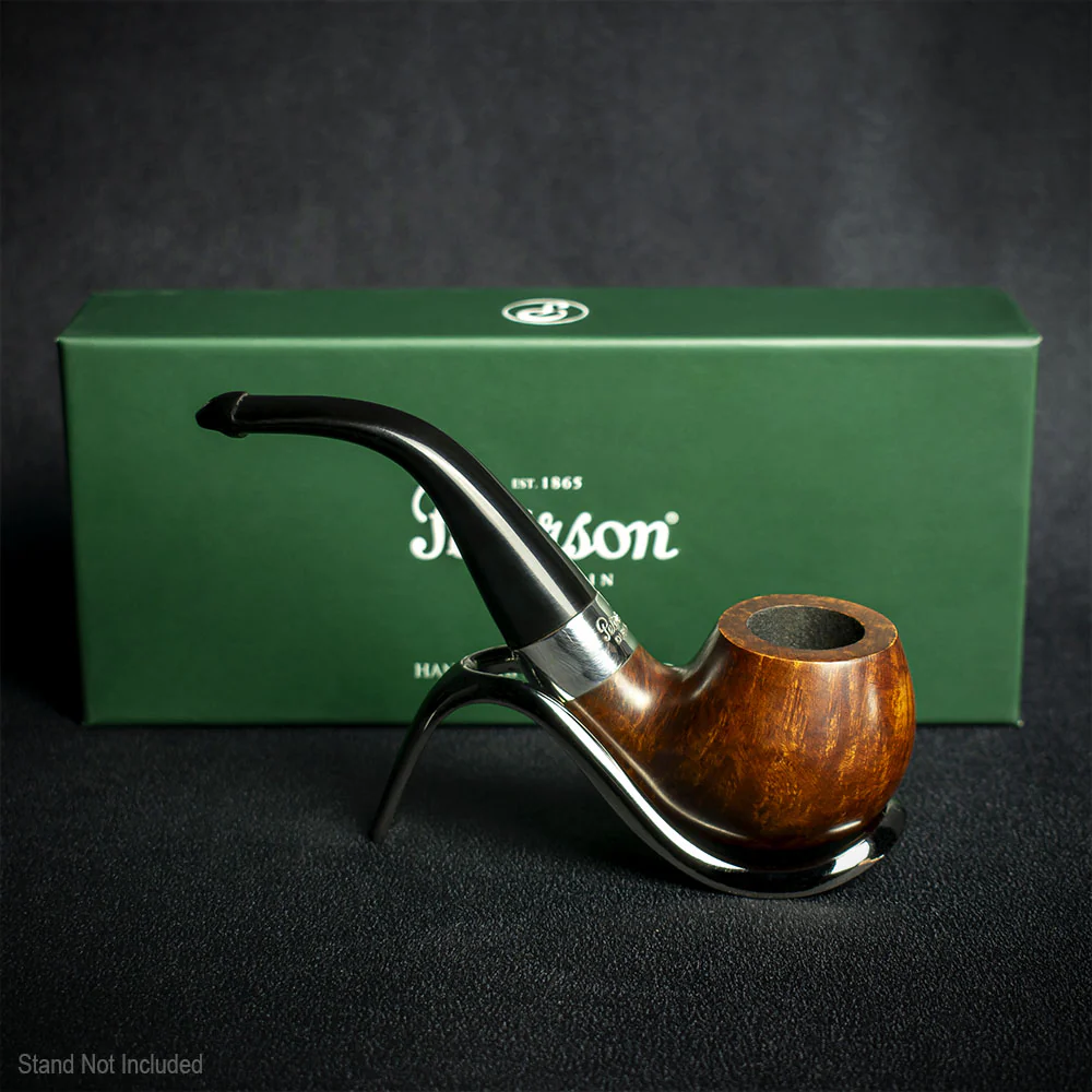 Peterson of Dublin Kildare Silver Mounted Briar Pipe - Shape No.03 9mm Filter - Image 3