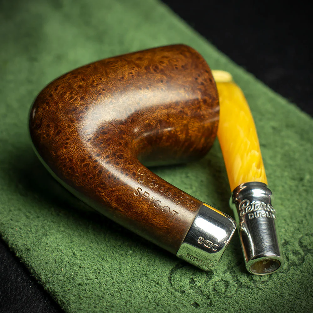 Peterson of Dublin Rosslare Silver Spigot - Shape 128 - Image 4