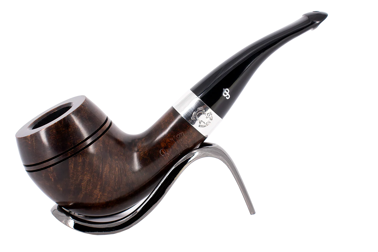 Peterson of Dublin Sherlock Holmes Briar Smoking Pipe - Dark Series Deerstalker Smooth