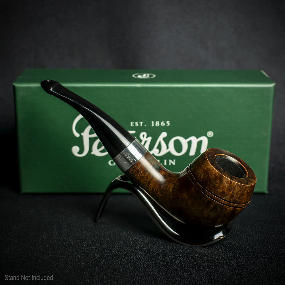Peterson of Dublin Sherlock Holmes Briar Smoking Pipe - Dark Series Deerstalker Smooth - Image 3