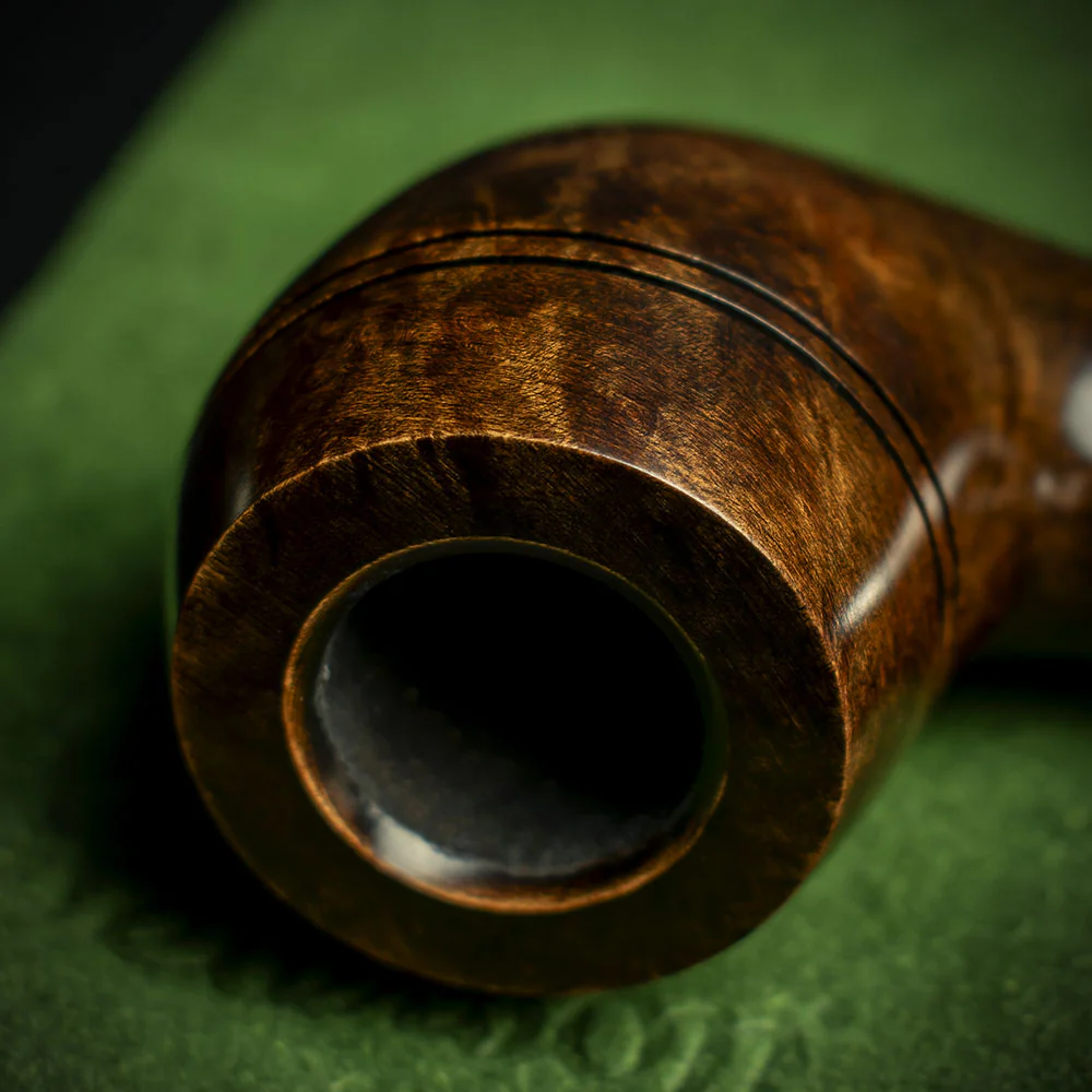 Peterson of Dublin Sherlock Holmes Briar Smoking Pipe - Dark Series Deerstalker Smooth - Image 5