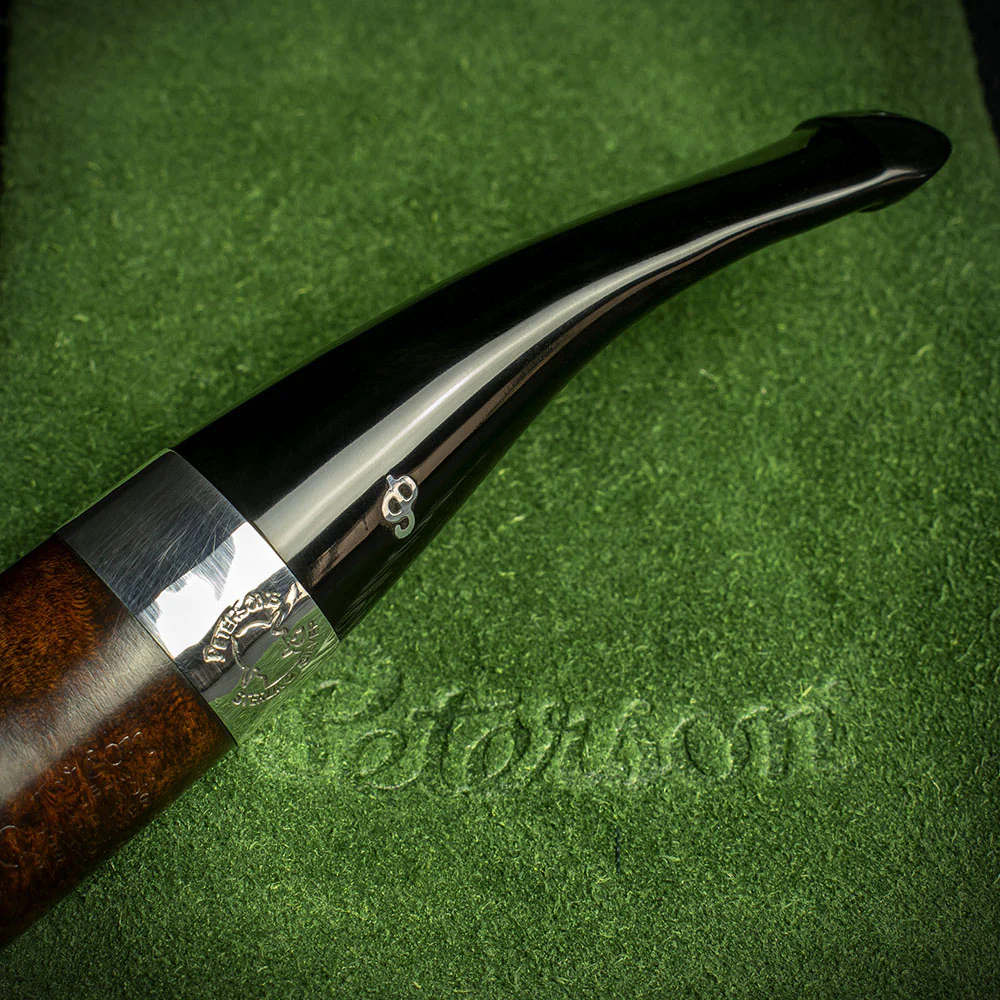 Peterson of Dublin Sherlock Holmes Briar Smoking Pipe - Dark Series Deerstalker Smooth - Image 6