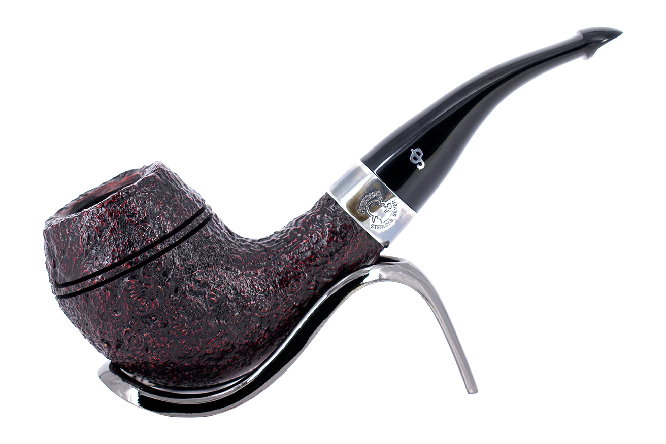 Peterson of Dublin Sherlock Holmes Briar Smoking Pipe - Red Sandblast Deerstalker