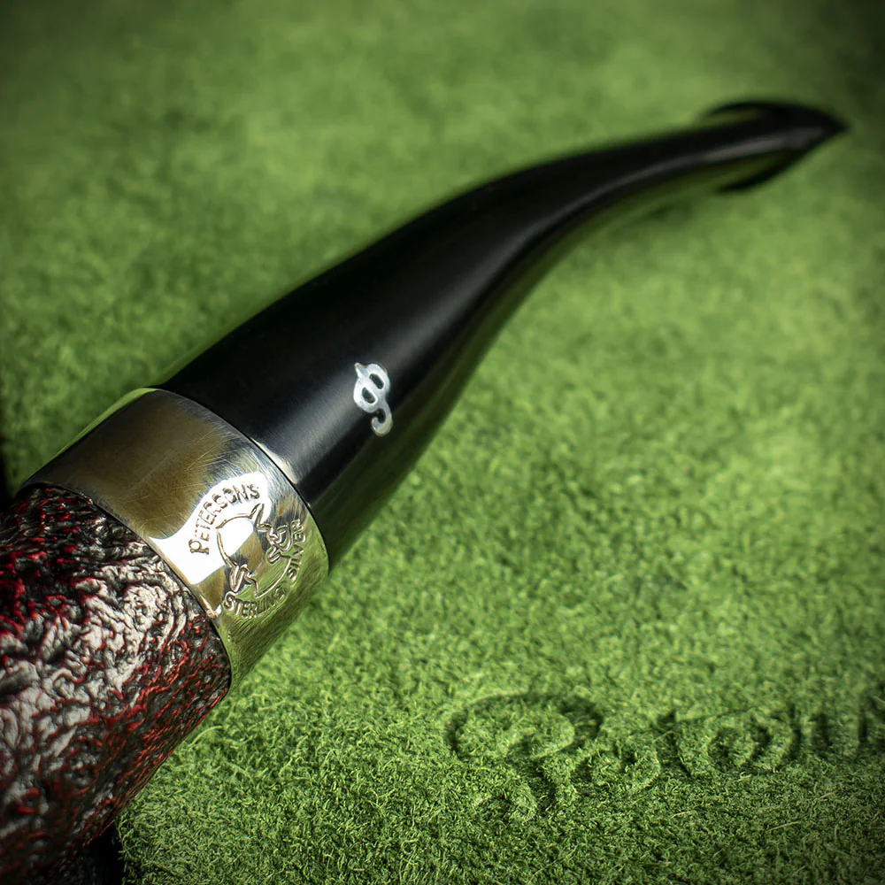 Peterson of Dublin Sherlock Holmes Briar Smoking Pipe - Red Sandblast Deerstalker - Image 6