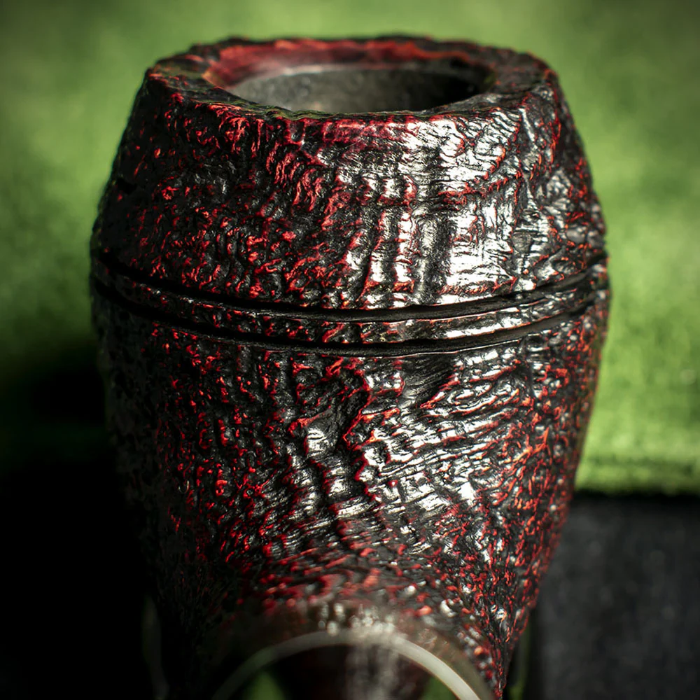 Peterson of Dublin Sherlock Holmes Briar Smoking Pipe - Red Sandblast Deerstalker - Image 7