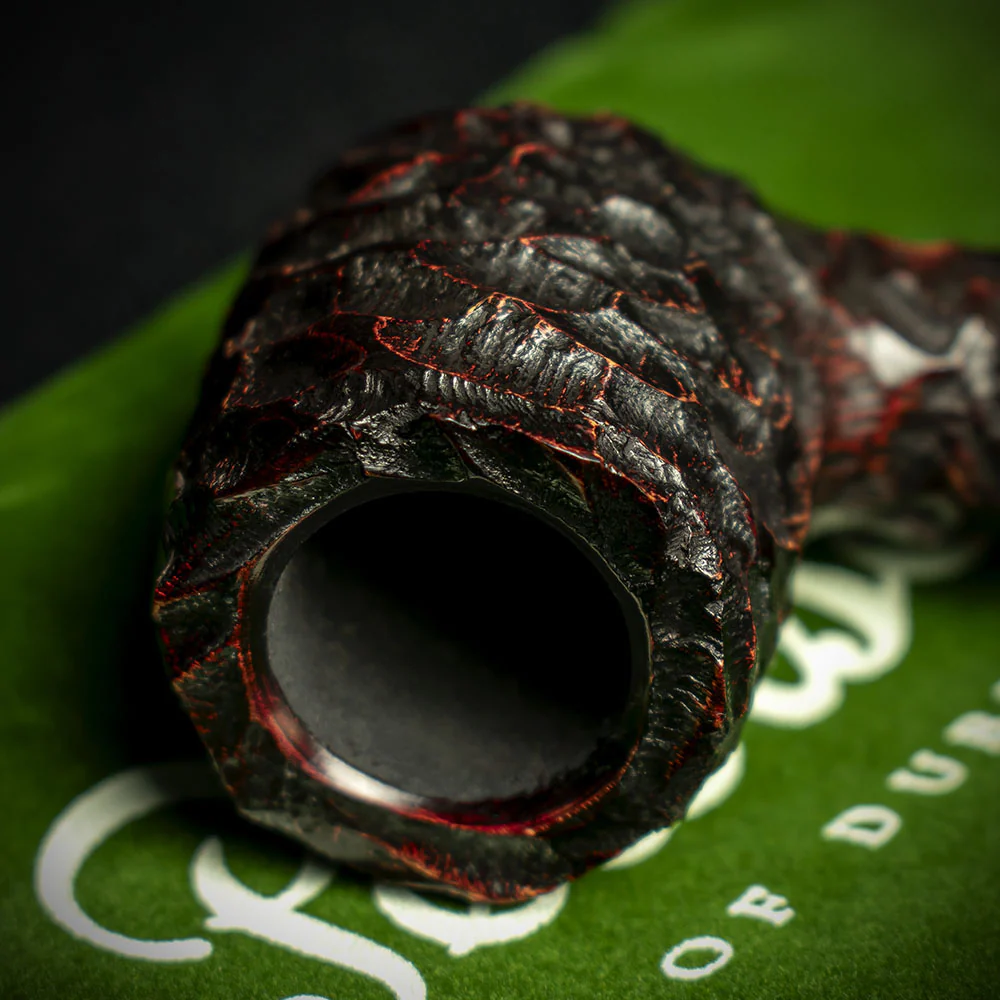 Peterson of Dublin St. Patrick's Day 2026 Rusticated Briar Pipe - Shape 53 - Image 5