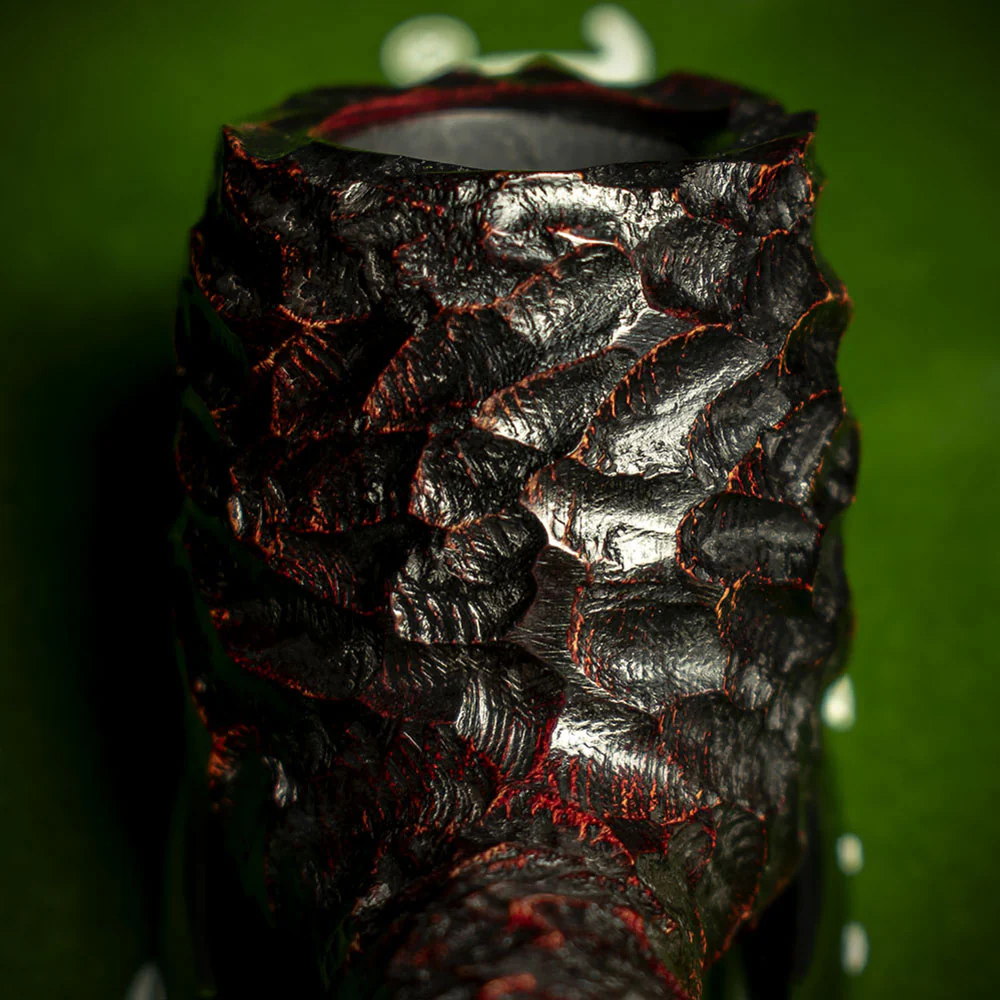 Peterson of Dublin St. Patrick's Day 2026 Rusticated Briar Pipe - Shape 53 - Image 7