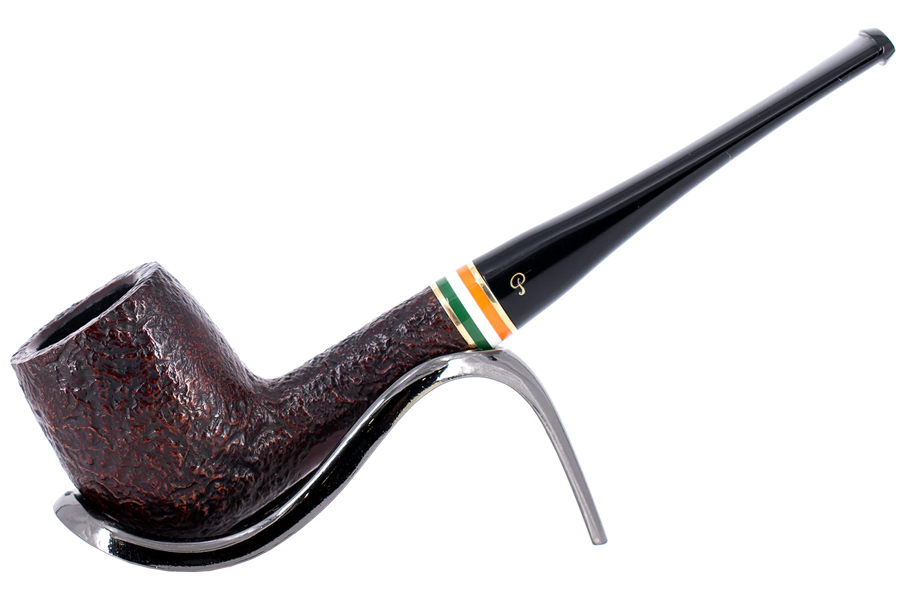 Peterson of Dublin St. Patrick's Day 2026 Sandblast Briar Pipe - Shape 15