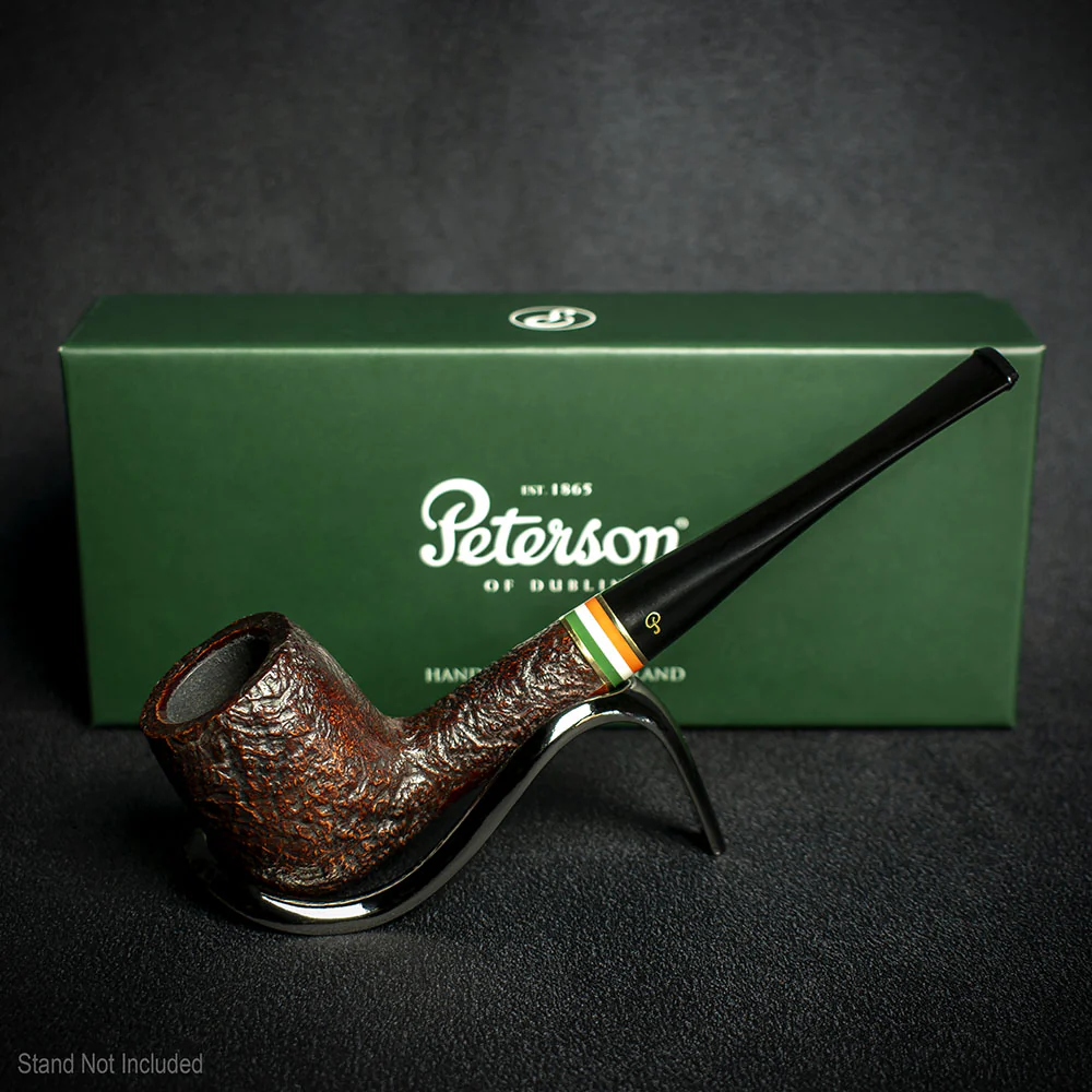 Peterson of Dublin St. Patrick's Day 2026 Sandblast Briar Pipe - Shape 15 - Image 2