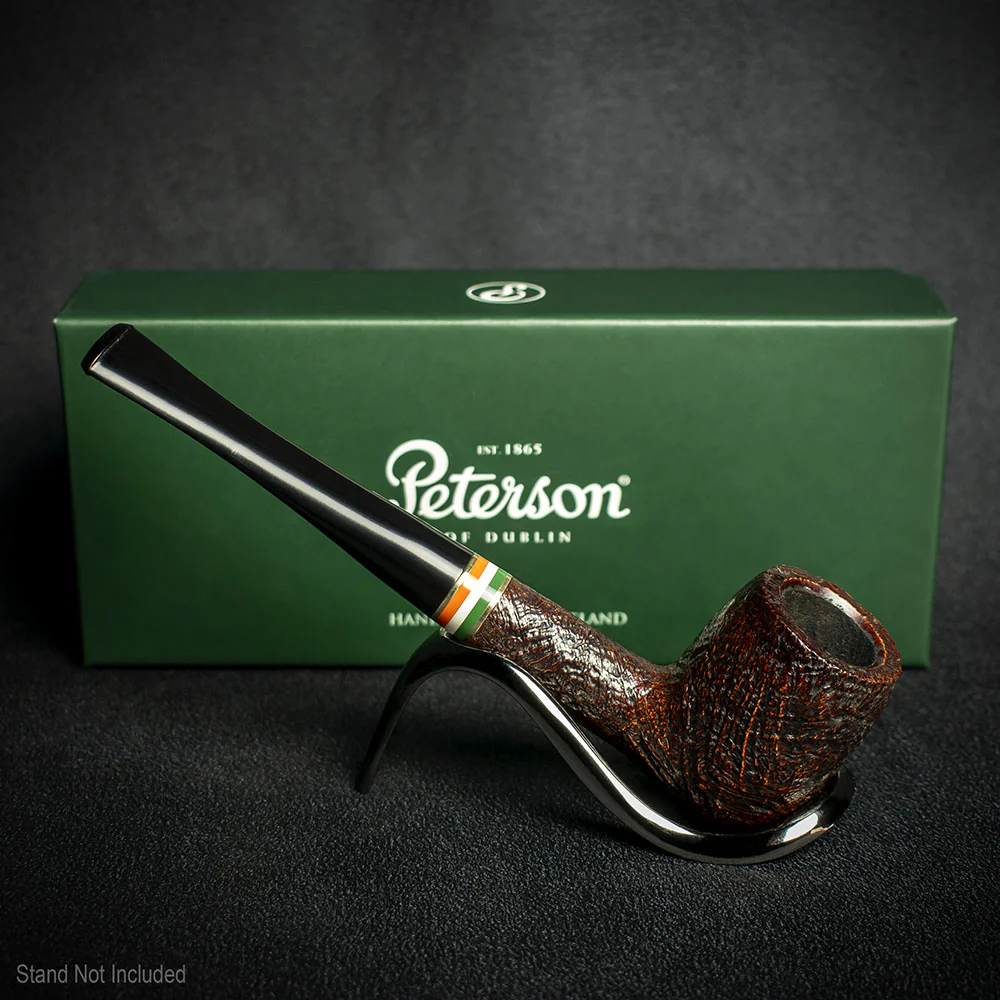Peterson of Dublin St. Patrick's Day 2026 Sandblast Briar Pipe - Shape 15 - Image 3