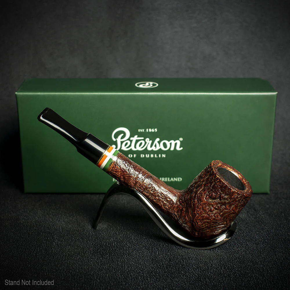 Peterson of Dublin St. Patrick's Day 2026 Sandblast Briar Pipe - Shape 53 - Image 3
