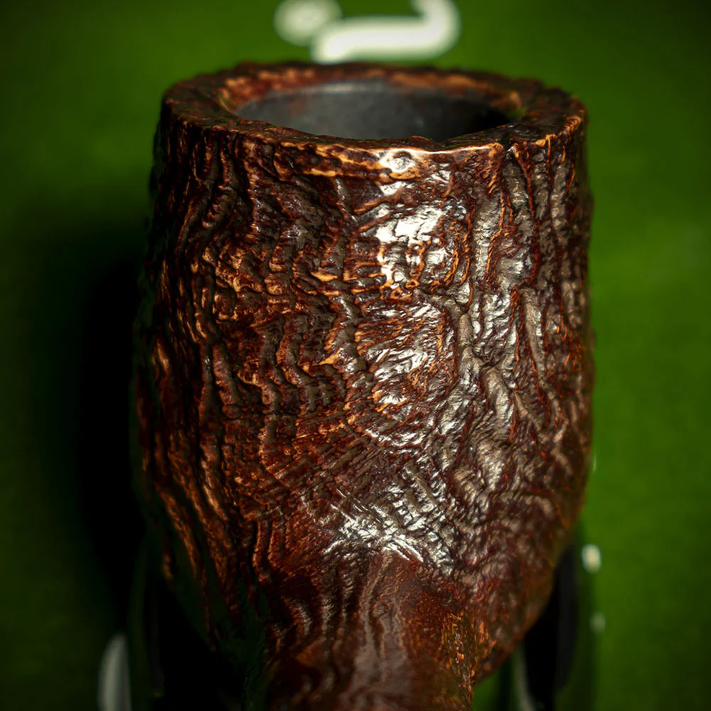 Peterson of Dublin St. Patrick's Day 2026 Sandblast Briar Pipe - Shape 53 - Image 7