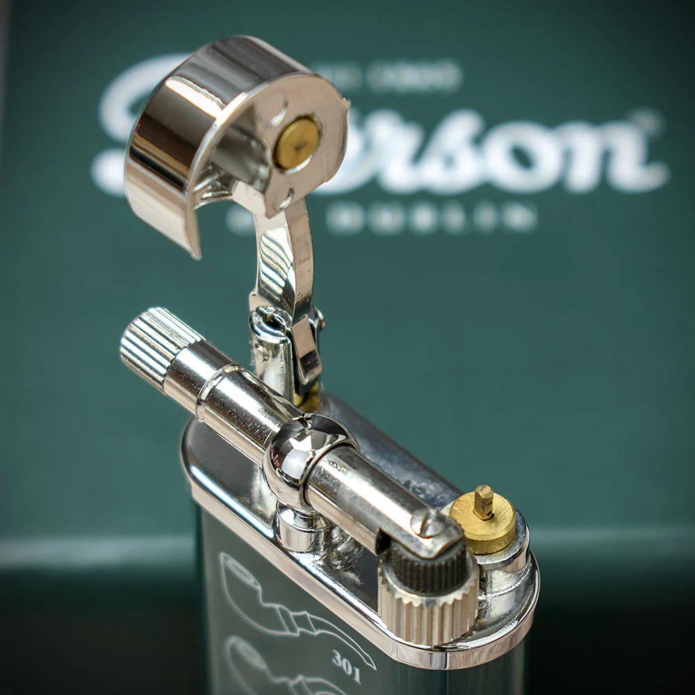 Peterson of Dublin System Pipe Lighter - Green - Image 4