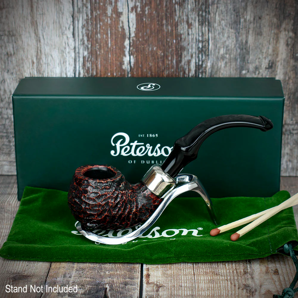Peterson of Dublin System Rustic Briar Smoking Pipe - Shape No.303 - Image 2