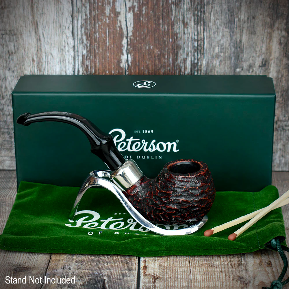 Peterson of Dublin System Rustic Briar Smoking Pipe - Shape No.303 - Image 3