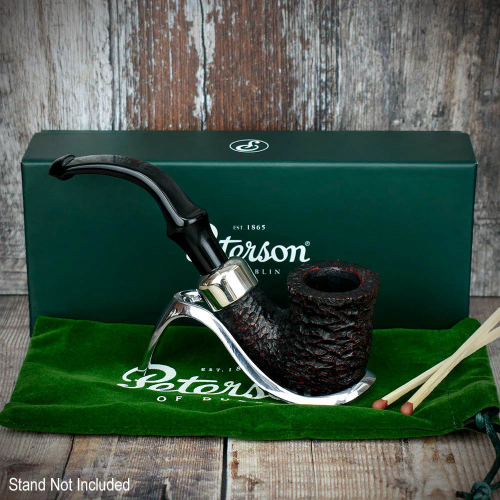 Peterson of Dublin System Rustic Briar Smoking Pipe - Shape No.305 - Image 3
