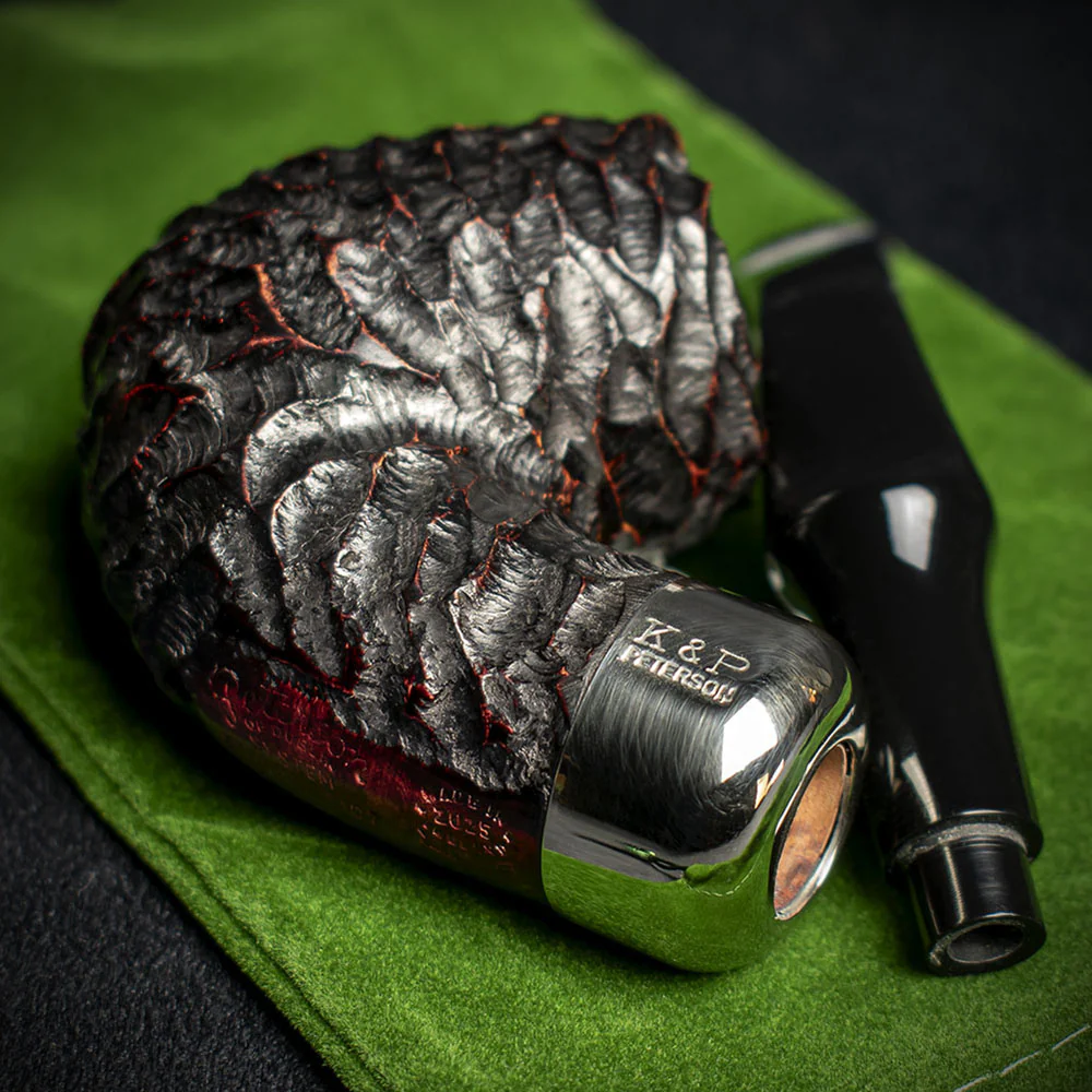 Peterson of Dublin System Rustic Briar Smoking Pipe - Shape No.307 - Image 4