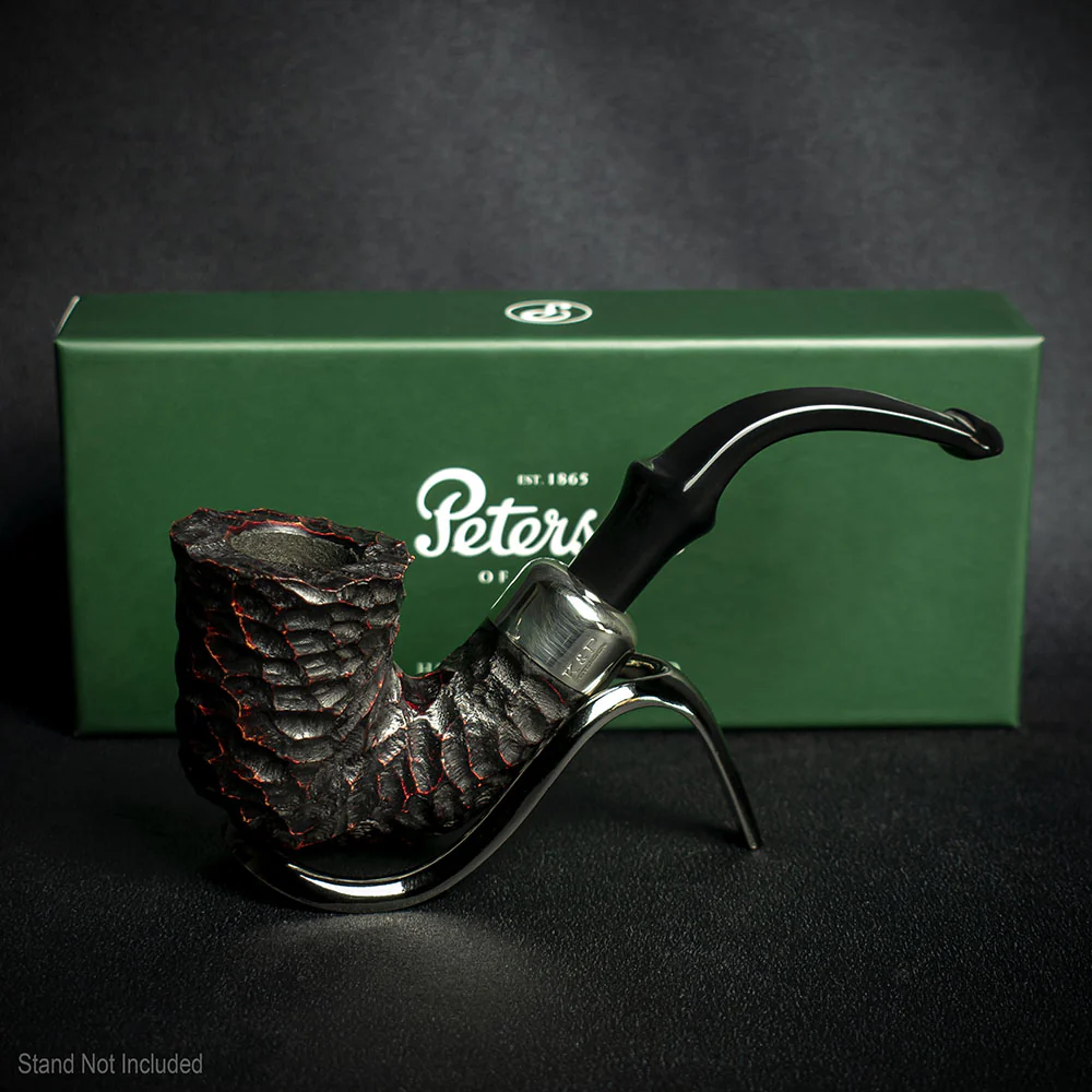Peterson of Dublin System Rustic Briar Smoking Pipe - Shape No.XL315 - Image 2