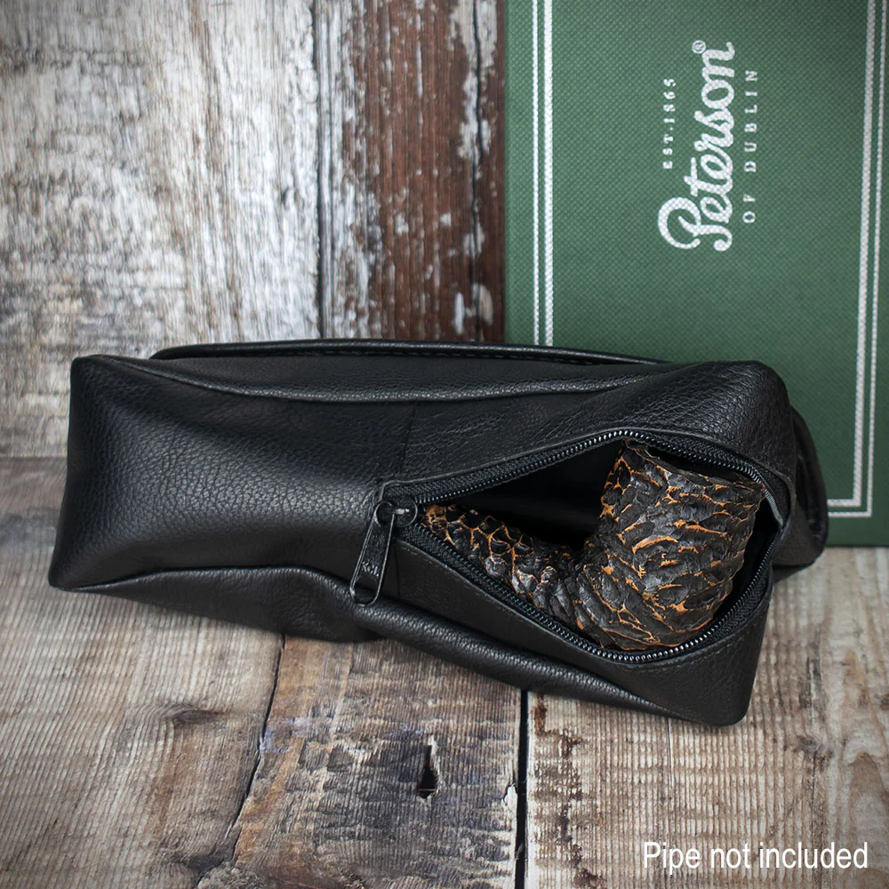 Peterson One Pipe Combination Pouch - Press Stud Black (POU-135) - Image 4