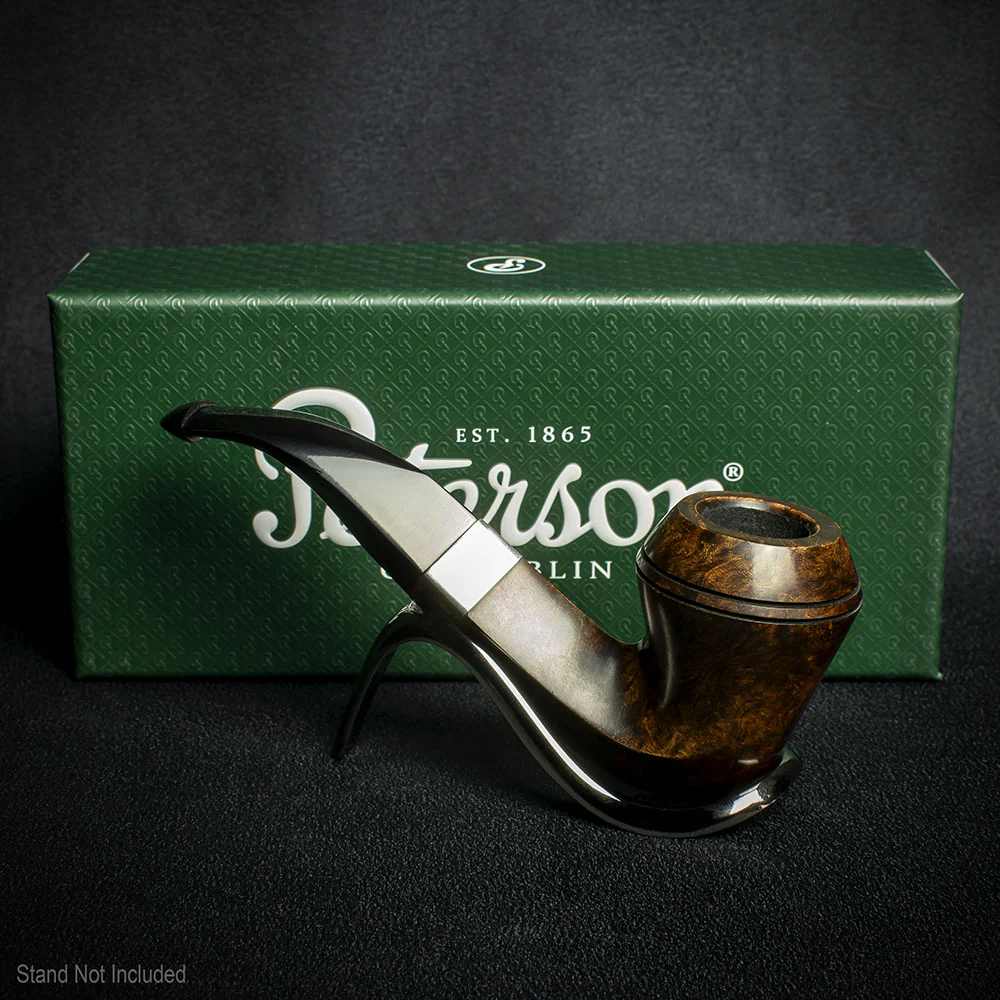 Peterson of Dublin Sherlock Holmes Briar Smoking Pipe - Dark Series Hansom Smooth - Image 3