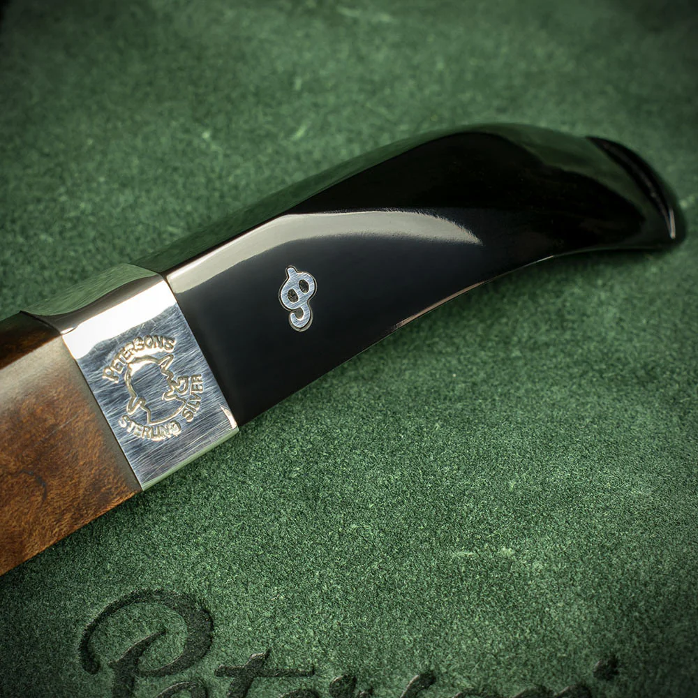 Peterson of Dublin Sherlock Holmes Briar Smoking Pipe - Dark Series Hansom Smooth - Image 6