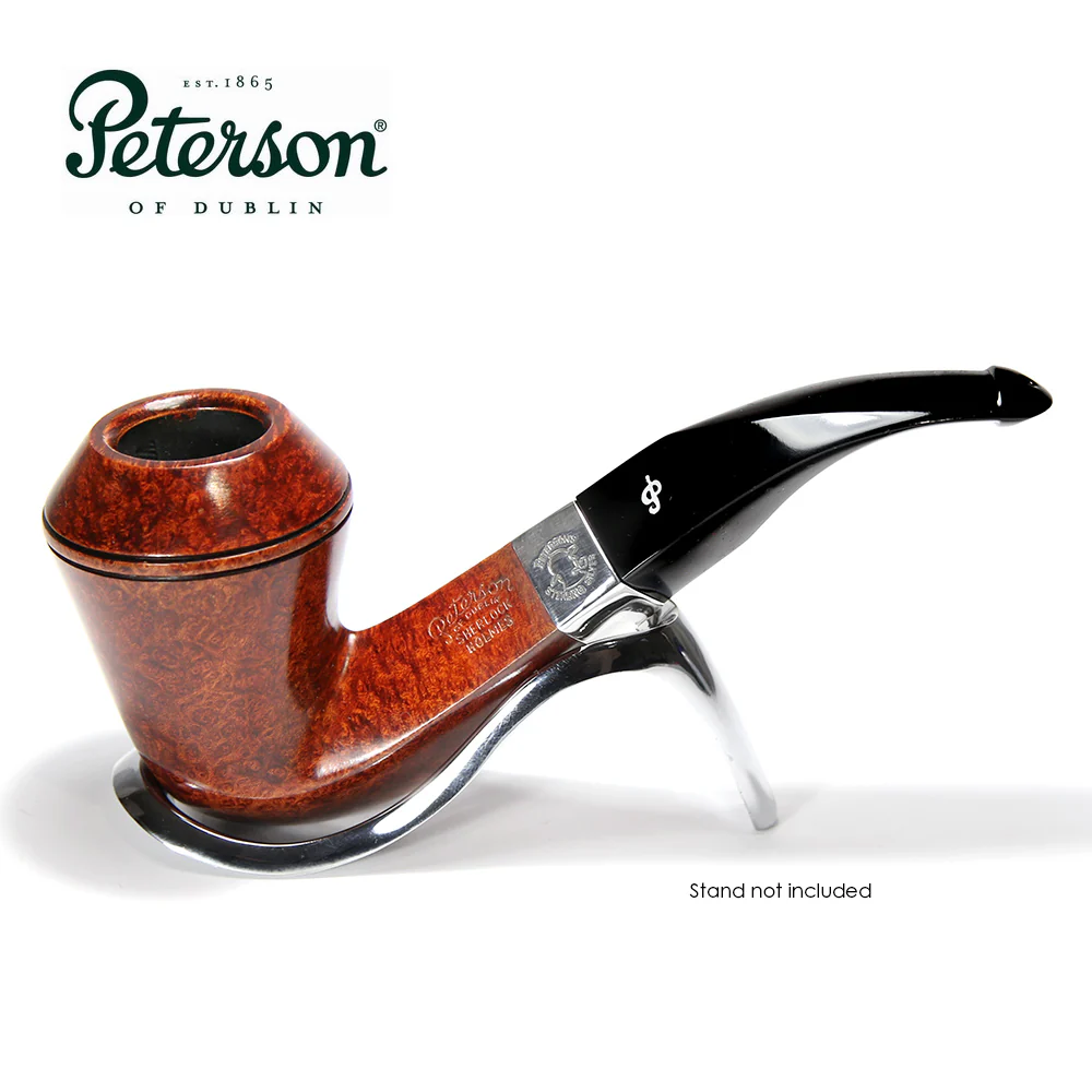 Peterson of Dublin Sherlock Holmes Briar Smoking Pipe - Terracotta Hansom