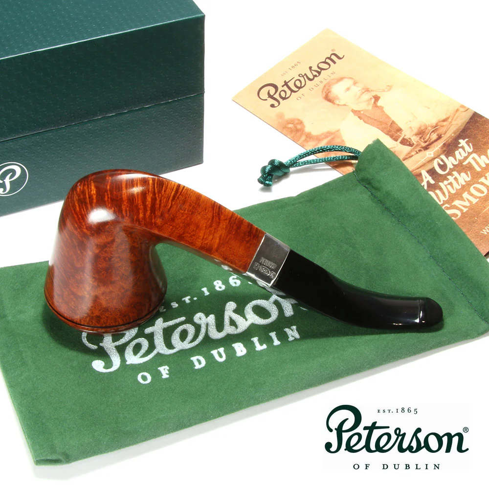 Peterson of Dublin Sherlock Holmes Briar Smoking Pipe - Terracotta Hansom - Image 2