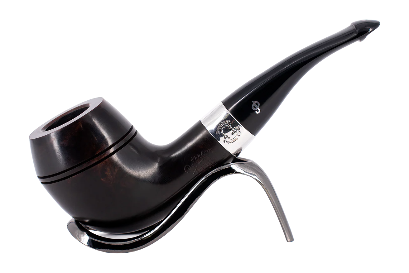 Peterson of Dublin Sherlock Holmes Briar Smoking Pipe - Heritage Collection Deerstalker Smooth