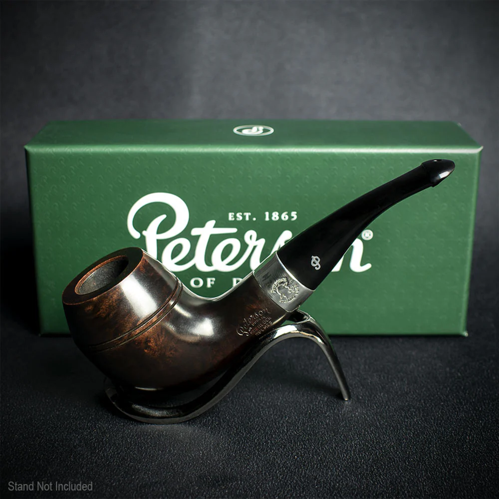Peterson of Dublin Sherlock Holmes Briar Smoking Pipe - Heritage Collection Deerstalker Smooth - Image 2