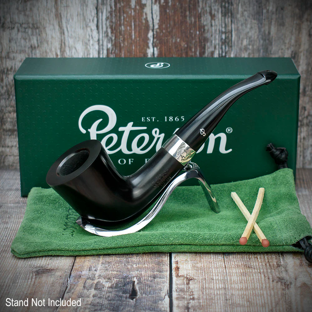 Peterson of Dublin Sherlock Holmes Briar Smoking Pipe - Heritage Collection Mycroft