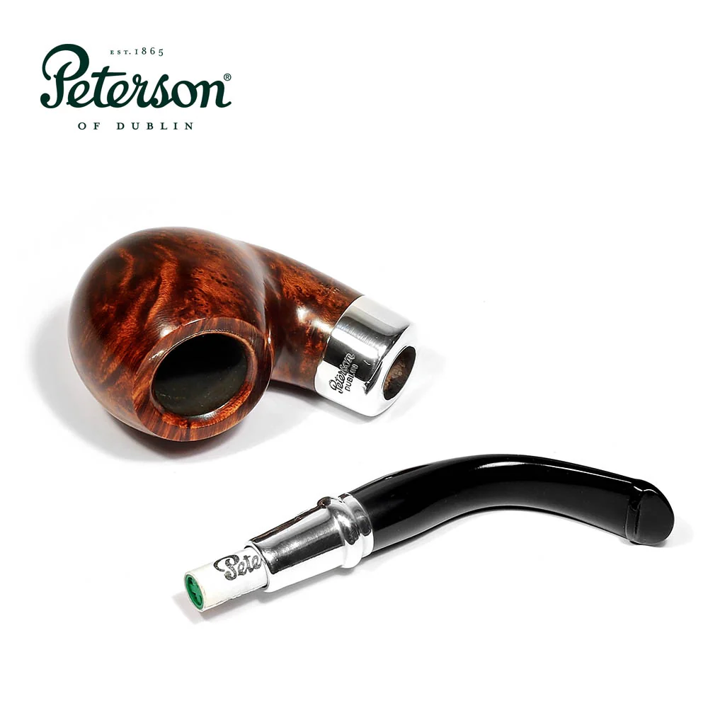Peterson of Dublin System Spigot Briar Smoking Pipe - Shape 303 - 9mm - Image 3