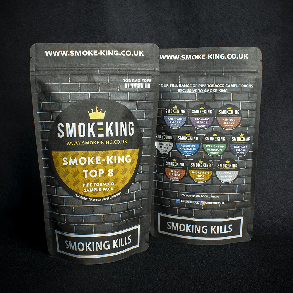 Pipe Tobacco Sample Pack - Smoke-King Top 8